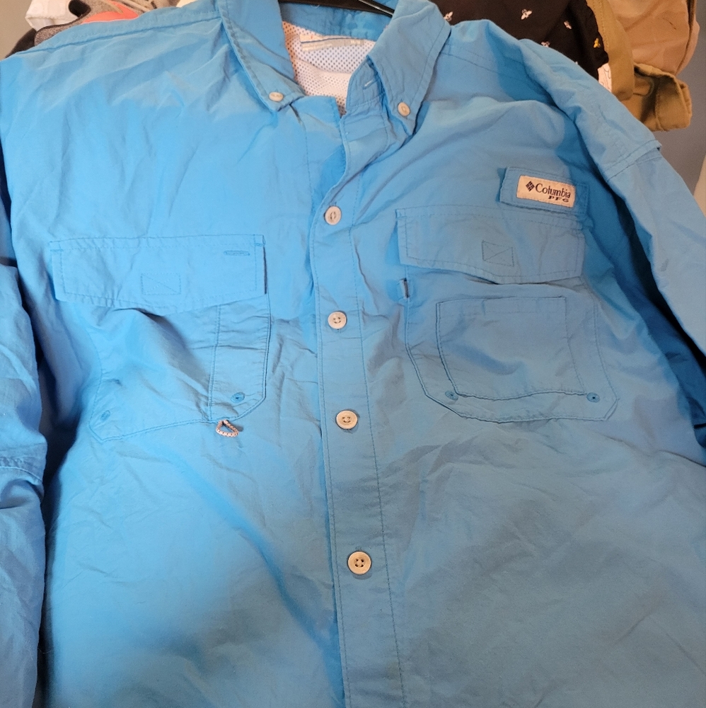 Columbia omni shade long sleeve shirt